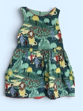 Genuine Kids Girls 3T dress Wizard of Oz Print Oshkosh